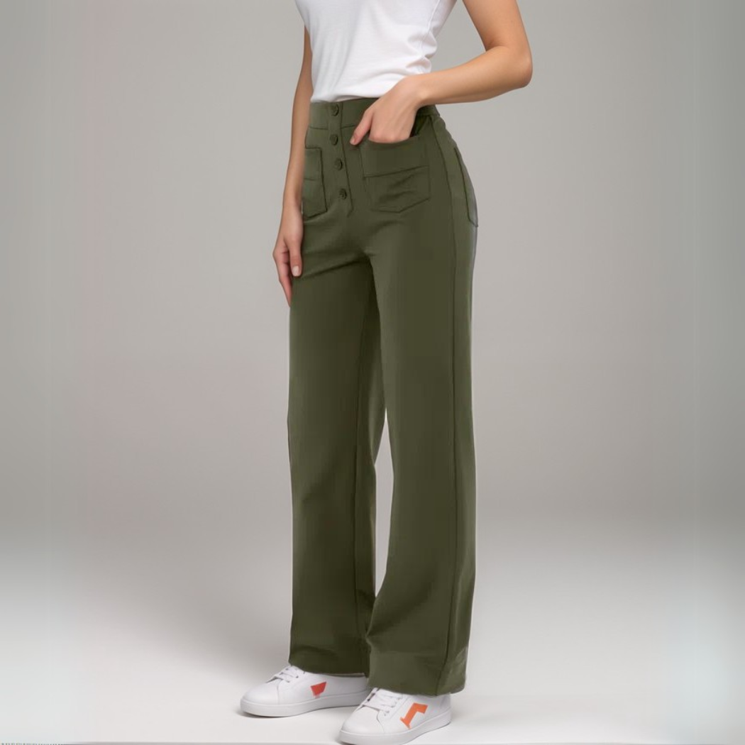 Elsa | High-Waisted Stretch Pants | Buy 1 Get 1 FREE
