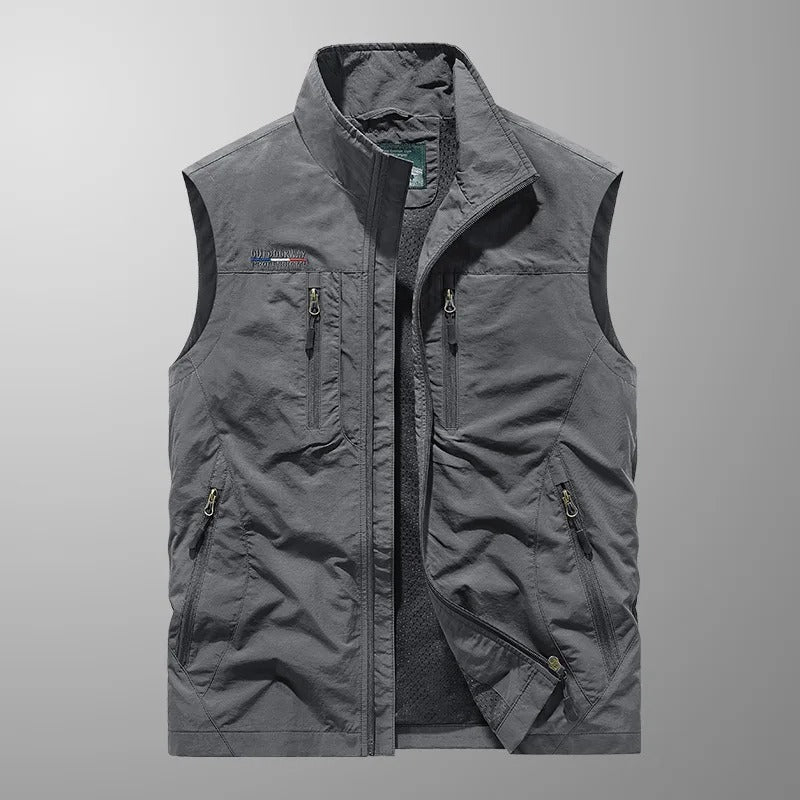 Kasper™ | Breathable Cargo Bodywarmer with Multiple Pockets