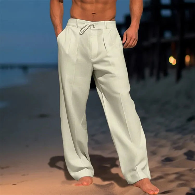 Nathan™ – Solid Cotton Pants