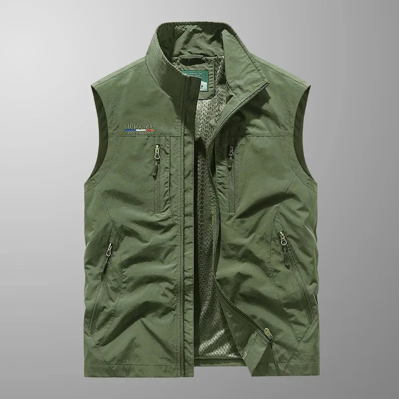 Kasper™ | Breathable Cargo Bodywarmer with Multiple Pockets