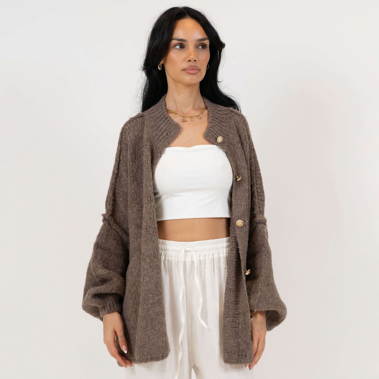 Oversized Cardigan "CozyGlam"