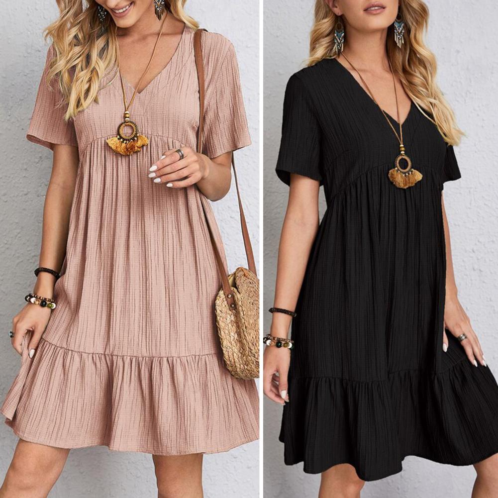 Annemarie™ – Elegant Dress with Tummy Coverage