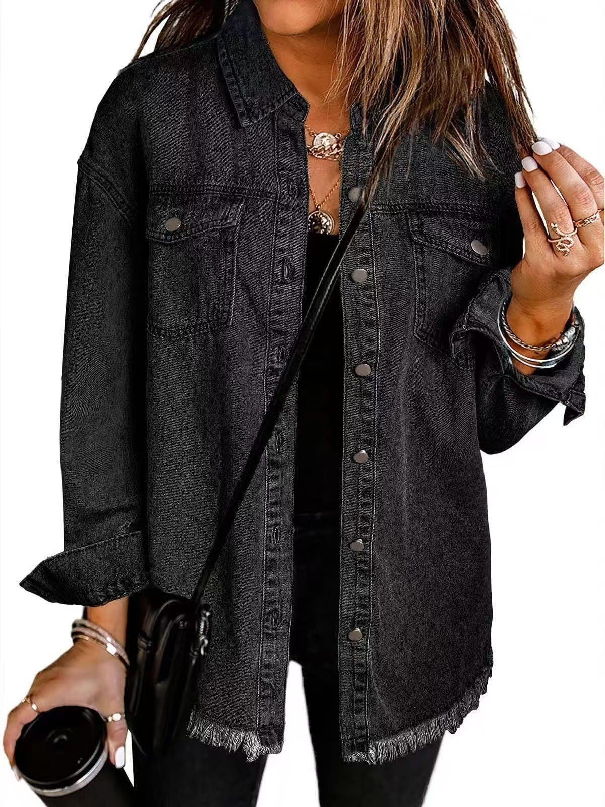 Stefania™ | Timeless Style Denim Jacket