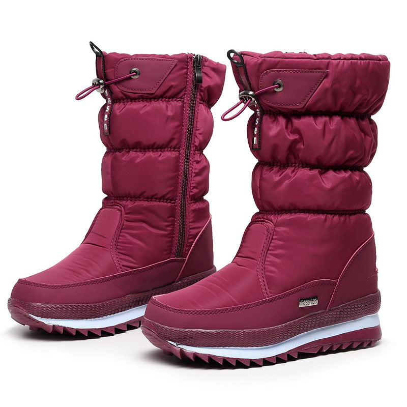 Premium Waterproof Faux Fur Non-Slip Snowshoes