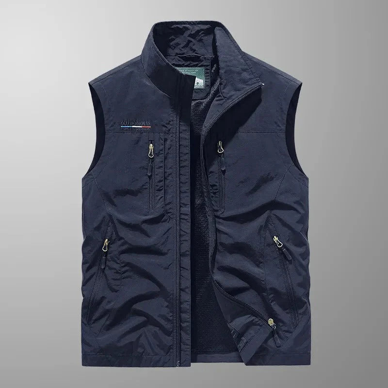 Kasper™ | Breathable Cargo Bodywarmer with Multiple Pockets