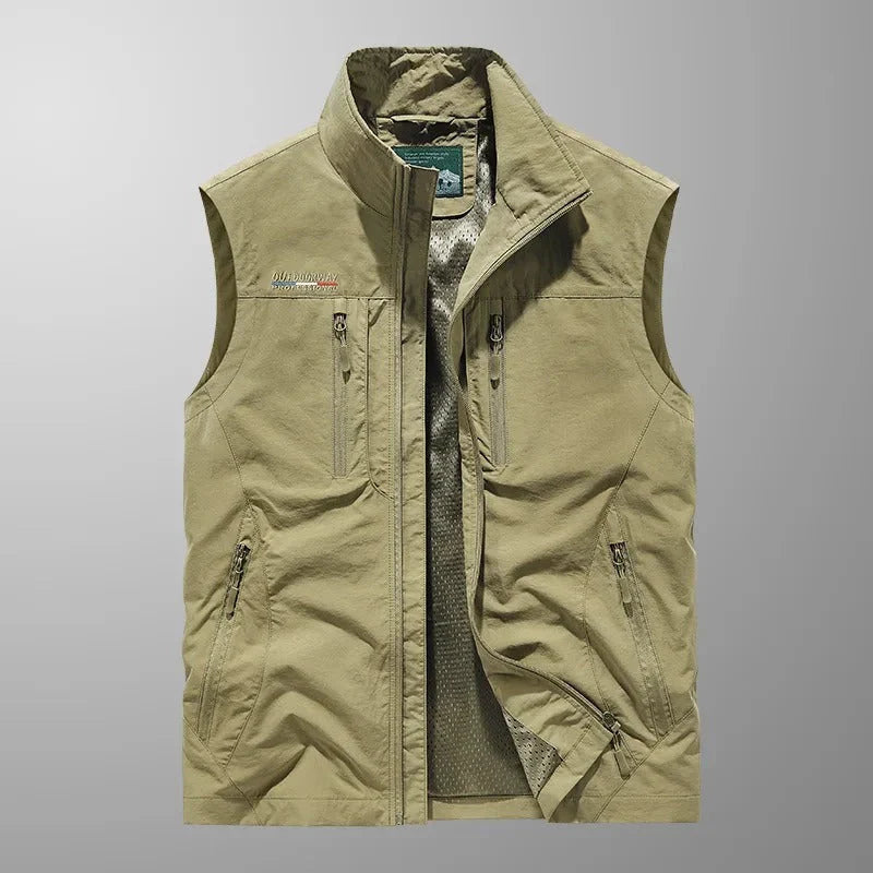 Kasper™ | Breathable Cargo Bodywarmer with Multiple Pockets
