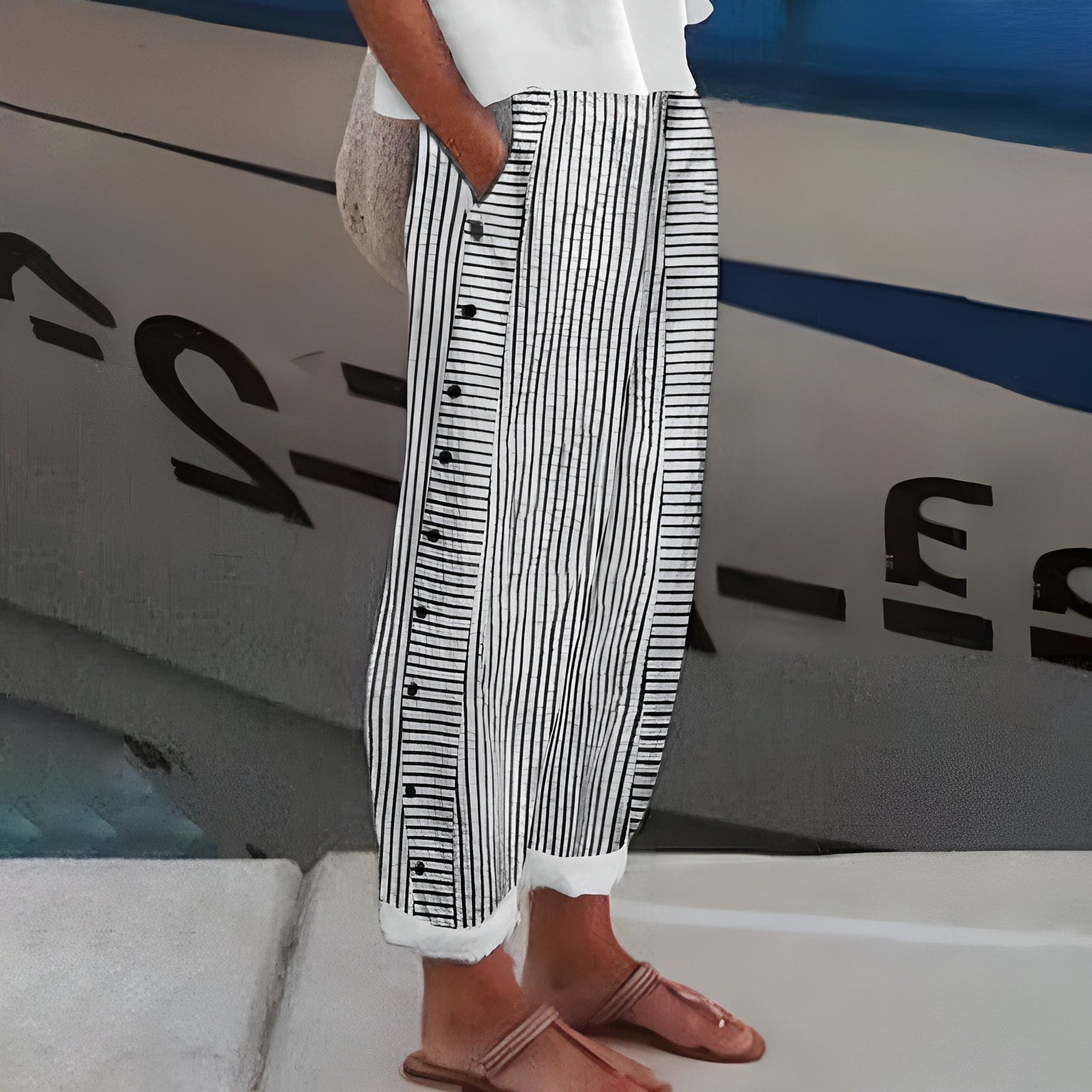 Sandrine™ | Linen Pants