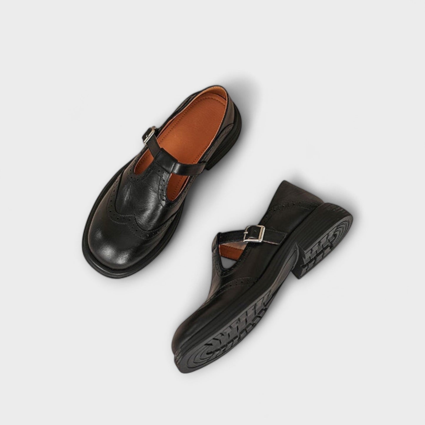 Island | Elegant Leder-Mary Janes