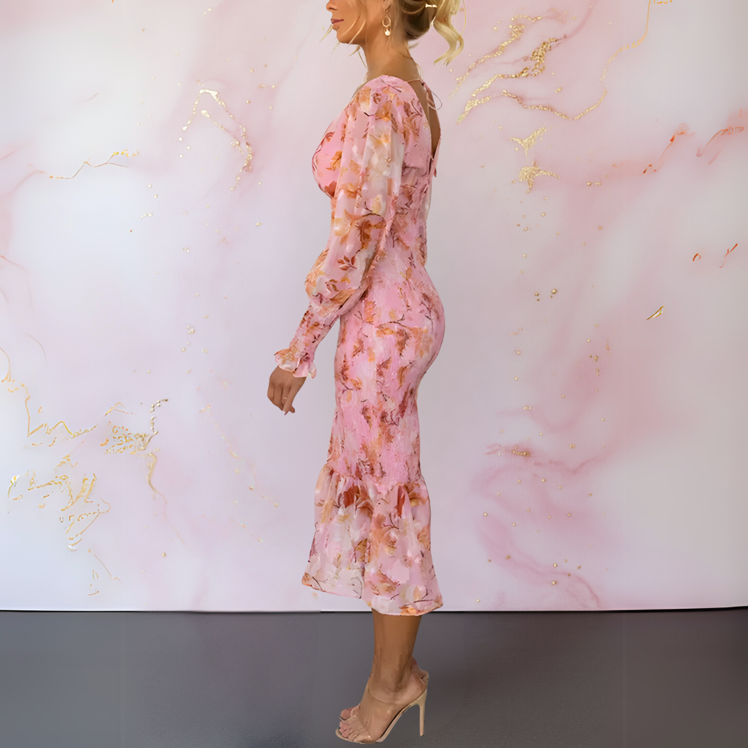 Ella™ | Elegant Floral Dress