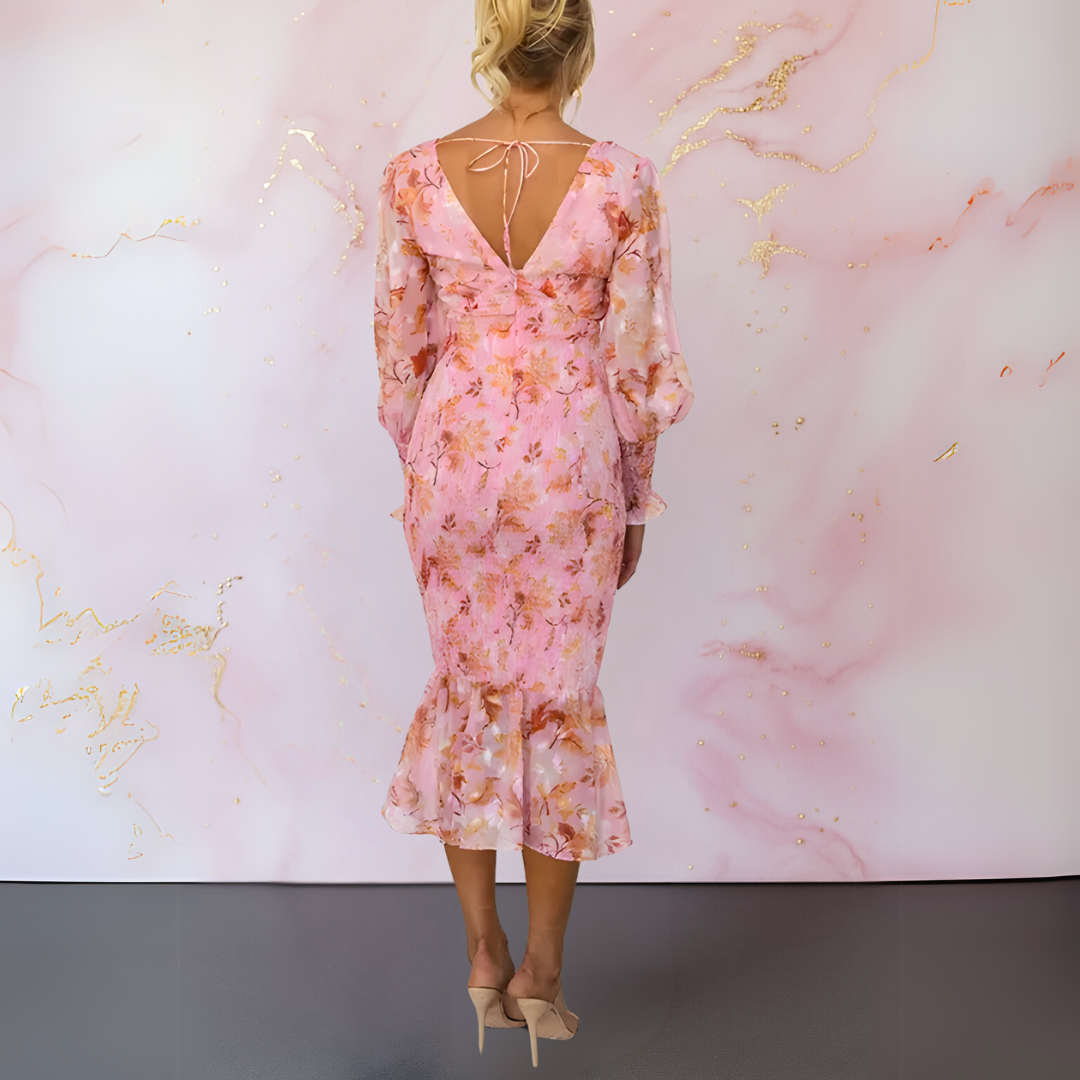 Ella™ | Elegant Floral Dress
