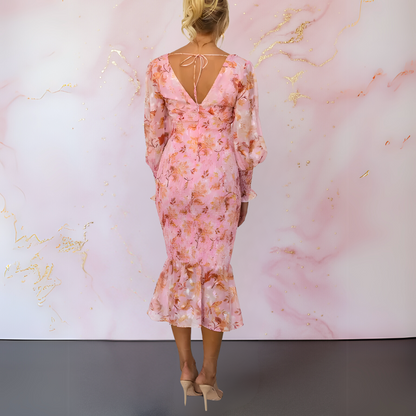 Ella™ | Elegant Floral Dress