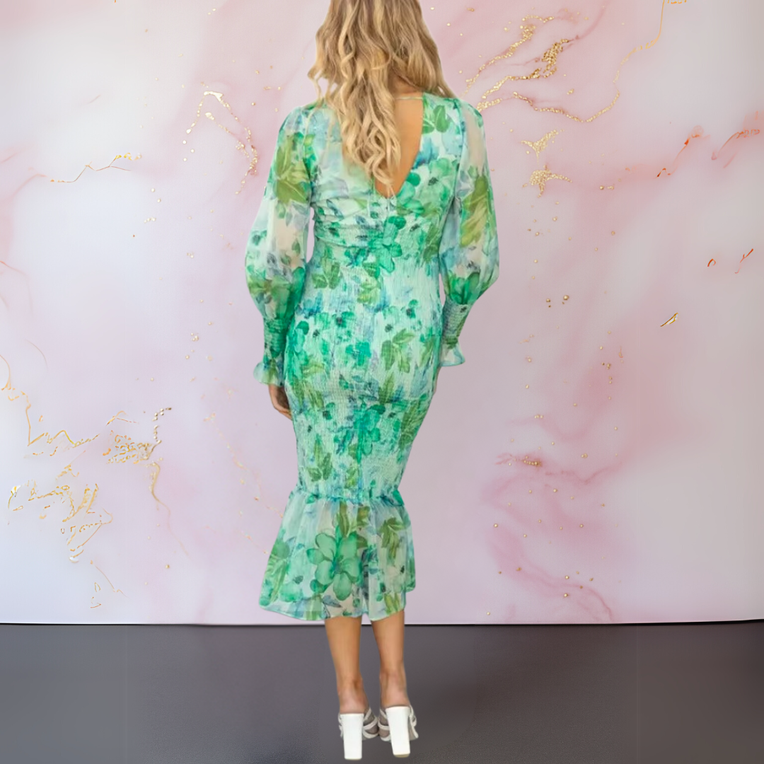 Ella™ | Elegant Floral Dress
