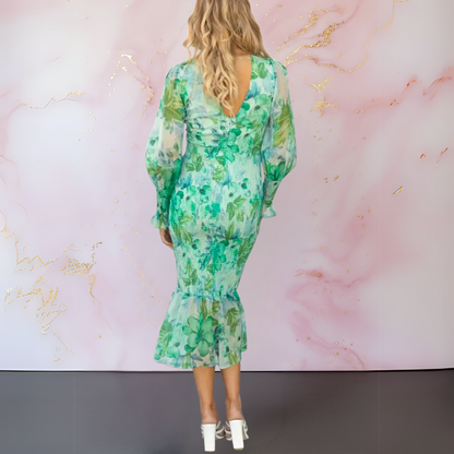 Ella™ | Elegant Floral Dress
