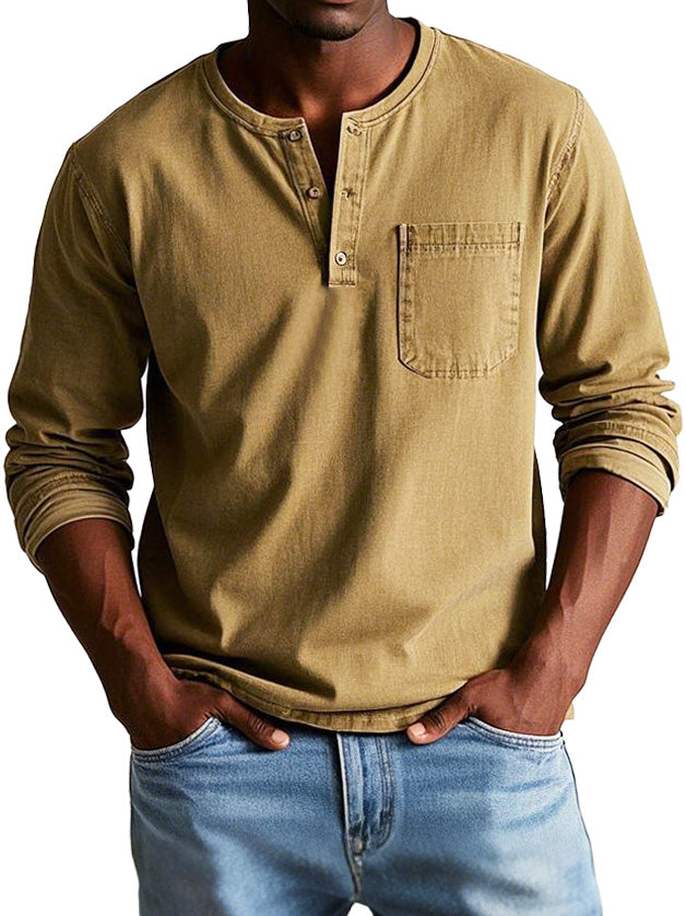 Lenoir™ | Vintage Long Sleeve Shirt