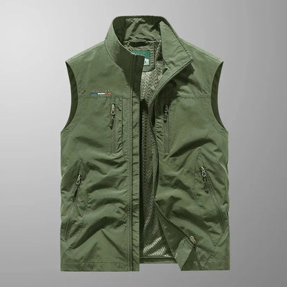 Kasper™ | Breathable Cargo Bodywarmer with Multiple Pockets