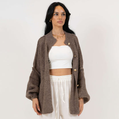 Oversized Cardigan "CozyGlam"