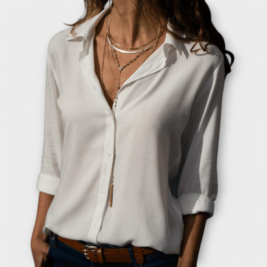 Lianelle – Classic Button-Up Blouse