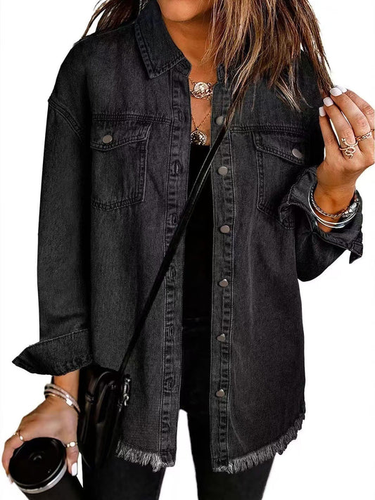 Stefania™ | Timeless Style Denim Jacket