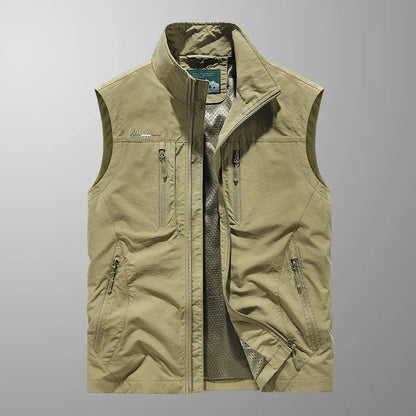 Kasper™ | Breathable Cargo Bodywarmer with Multiple Pockets