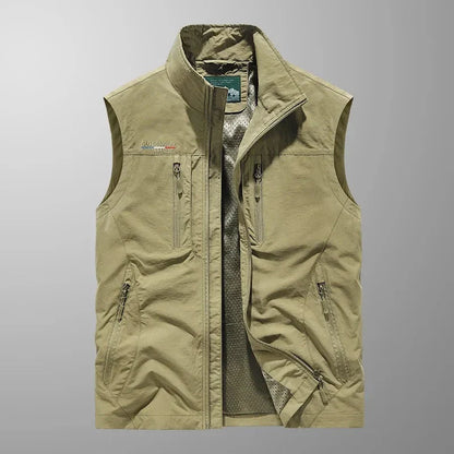 Kasper™ | Breathable Cargo Bodywarmer with Multiple Pockets