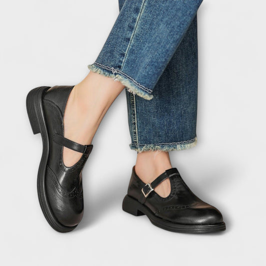 Island | Elegant Leder-Mary Janes