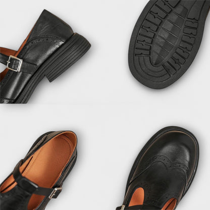 Island | Elegant Leder-Mary Janes