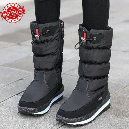 Premium Waterproof Faux Fur Non-Slip Snowshoes