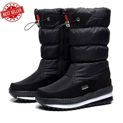 Premium Waterproof Faux Fur Non-Slip Snowshoes